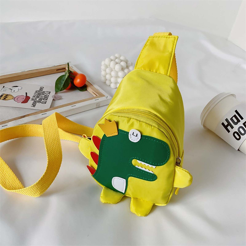 Zaino per bambini Lihanbao, stile coreano, accessori alla moda, impermeabile, modello dinosauro, borse per bambini per la scuola, nero_voghion.com