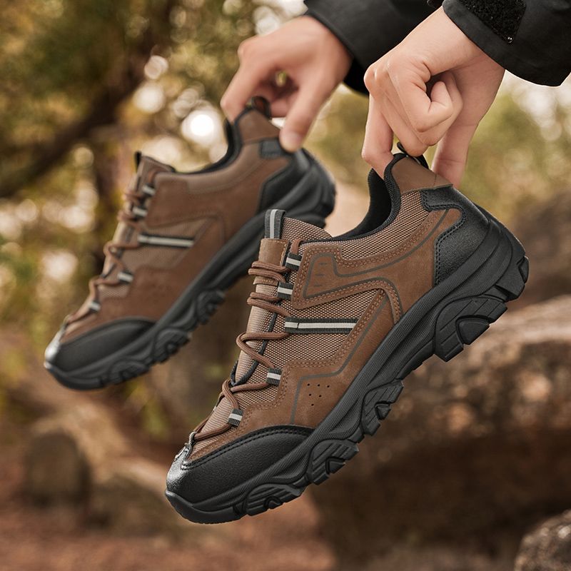 Neu Anti-spritzwasser Mid-top Warme Outdoor Wanderschuhe Wanderschuhe_voghion.com