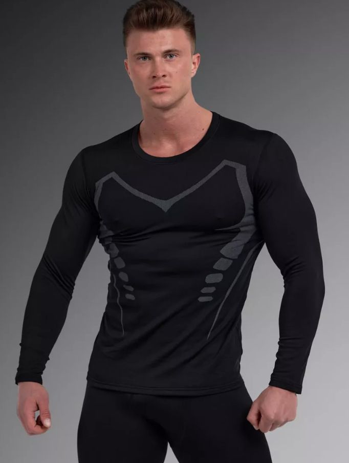 Intimo termico da sci, intimo termico attillato, pantaloni da tuta sportiva, abbigliamento invernale ad asciugatura rapida, in velluto per esterni_voghion.com