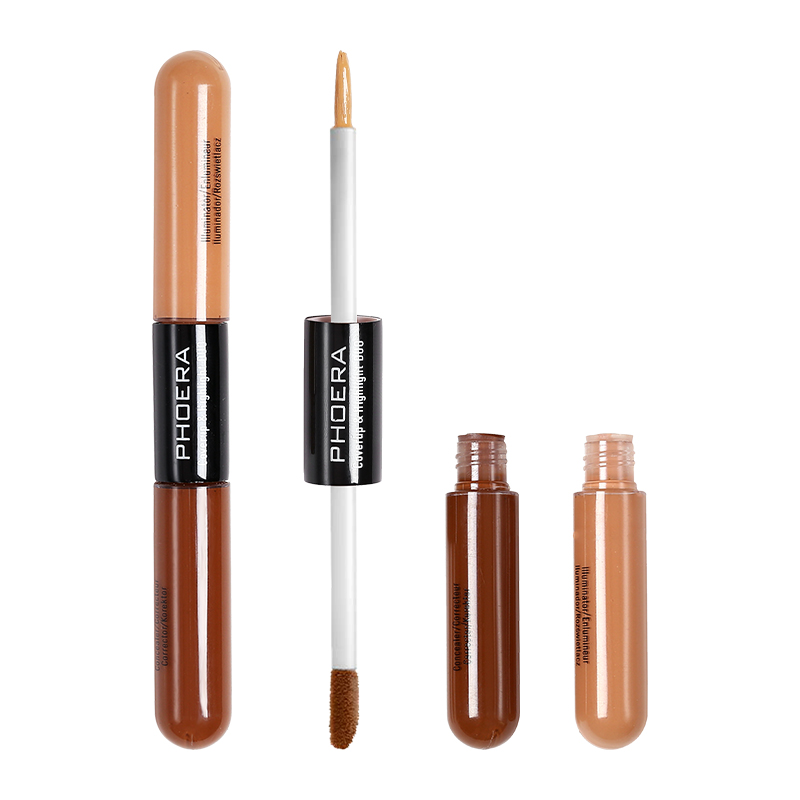 Contour Face Stick z dvojno glavo, senčilo za obraz v obliki črke V, vodoodporno, dolgo obstojno, koncentrirano_voghion.com