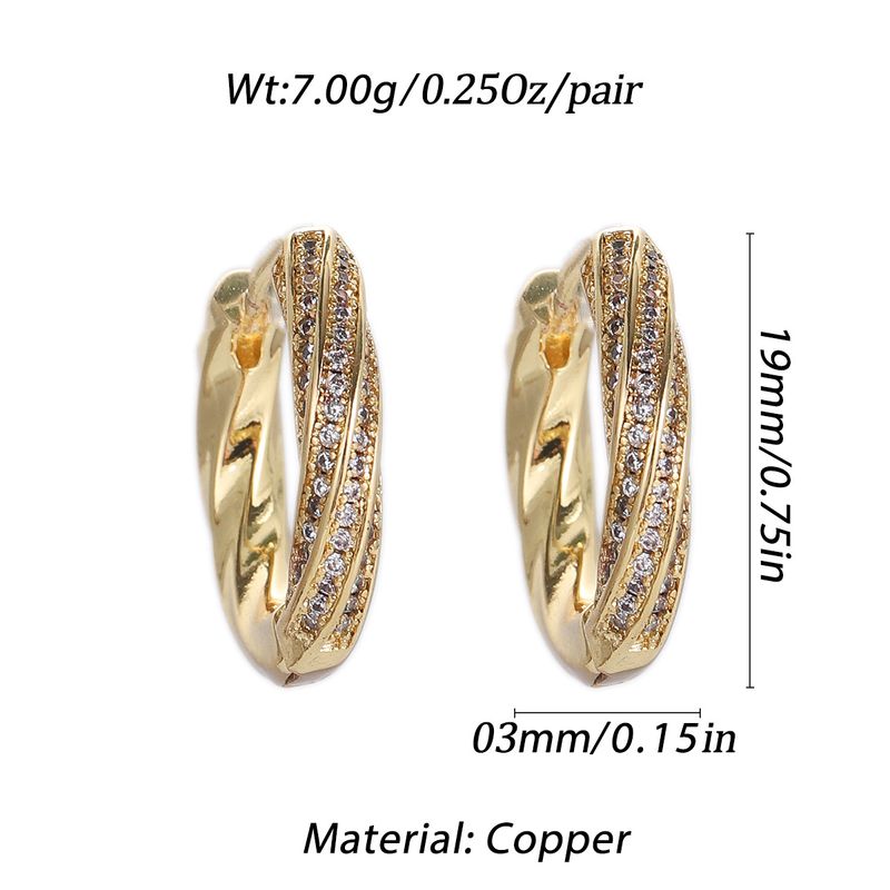 Gioielli e accessori semplici orecchini con micro zirconi intarsiati gioielli da donna di alta qualità da indossare ogni giorno regalo selezionato per la fidanzata_voghion.com