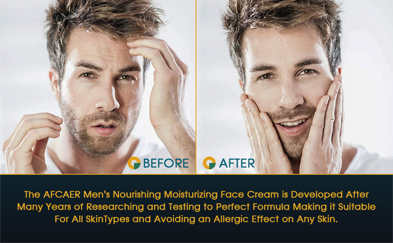 Creme facial nutritivo e reparador para homens, creme facial com retinol para clareamento de rugas, creme hidratante_voghion.com