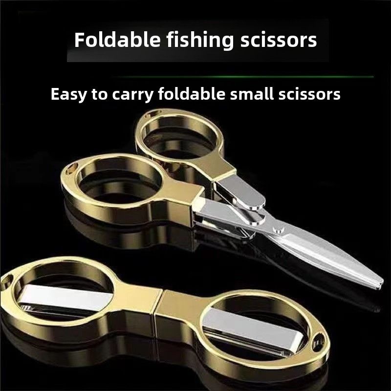 Boîte de pêche multifonctionnelle pliable en acier inoxydable, plomb portable, ligne PE, équipement de pêche, petite taille_voghion.com