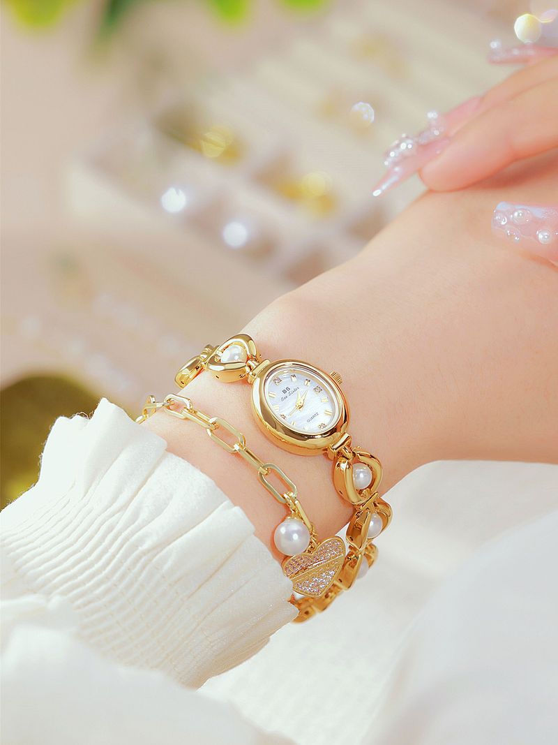 Bee Sister Neue Luxusmarke Damen Armbanduhren Kleine Grüne Klassische Edelstahl Reloj De Mujer Modeuhr Für Damen_voghion.com