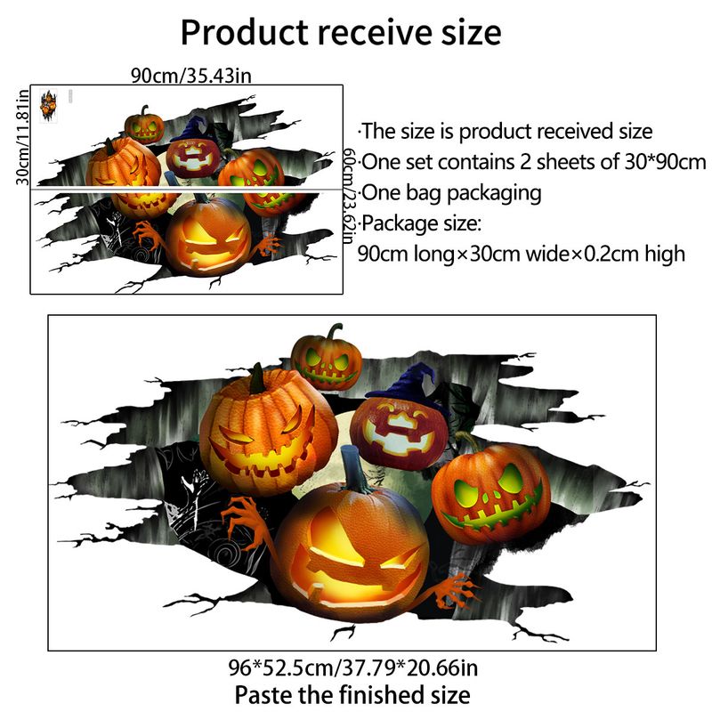 Aufkleber Halloween Blut Handabdruck Fußabdrücke Dekorative Wandaufkleber Fensteraufkleber Wohnzimmer Schlafzimmer Hintergrund Home Dekoration Aufkleber_voghion.com