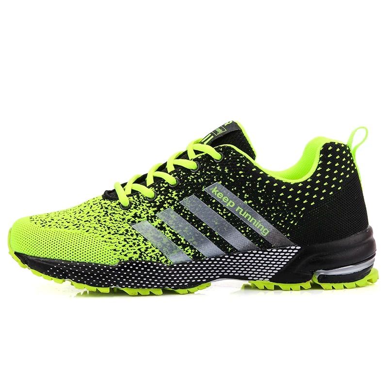 Scarpe da ginnastica da corsa in rete blu moda da uomo_voghion.com