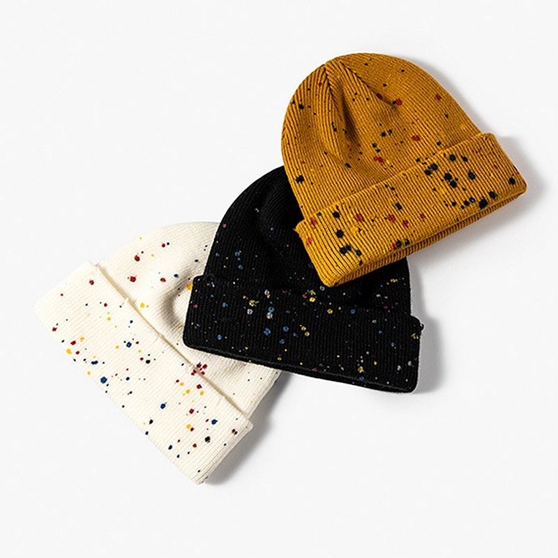 VOOTHOST Unisex Beanie-Mütze, lässige Beanie für Männer und Frauen, warme, weiche Strickmütze, stilvolle, schlichte Skullies-Mütze für den täglichen Winter, VB155_voghion.com