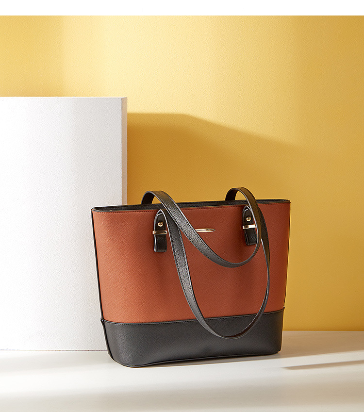 Borsa da donna per suocera, elegante set da tre pezzi, borsa a tracolla monospalla, borsa da donna_voghion.com