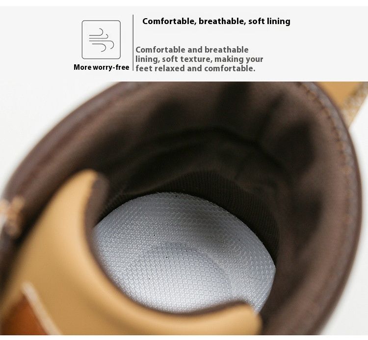 Men Shoes Fashion Motorcycle Boot Waterproof Leather Boots Spring Lace-Up Platform Boot New High Top Boots For Men Botas Hombre_voghion.com