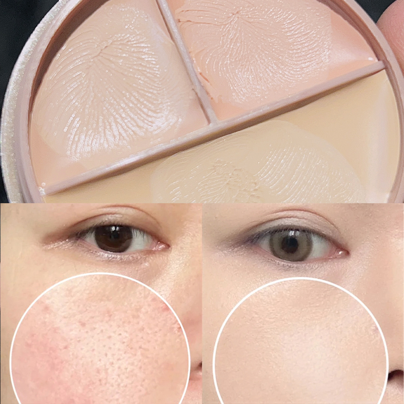 Concealer-Palette, wasserfeste Creme-Textur, deckt Akne-Markierungen, Augenringe, multifunktionales Make-up, langlebig, Bri ab_voghion.com