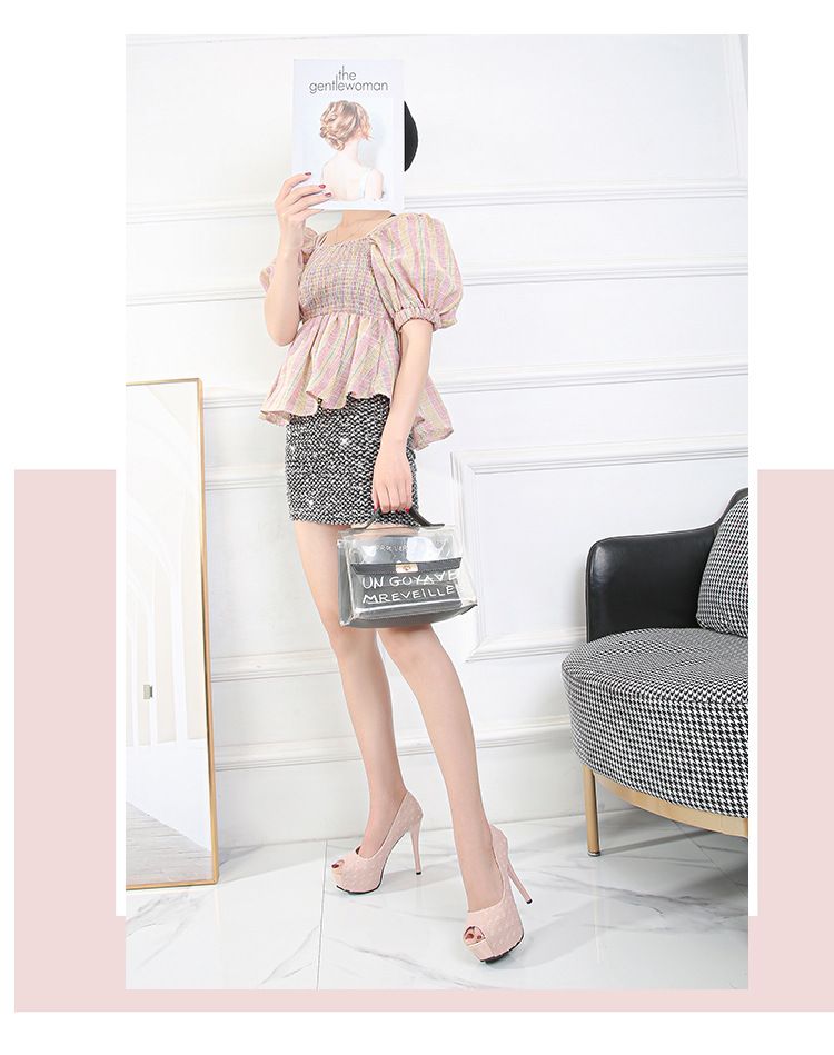 Nuove scarpe da donna con tacco alto, tacco a spillo ..._voghion.com