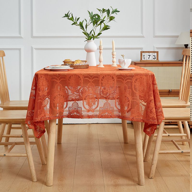 Tablecloth Retro Plaid Fabric Rectangular Red Christmas Tablecloth Red And Green Atmosphere Decorative Tablecloth_voghion.com