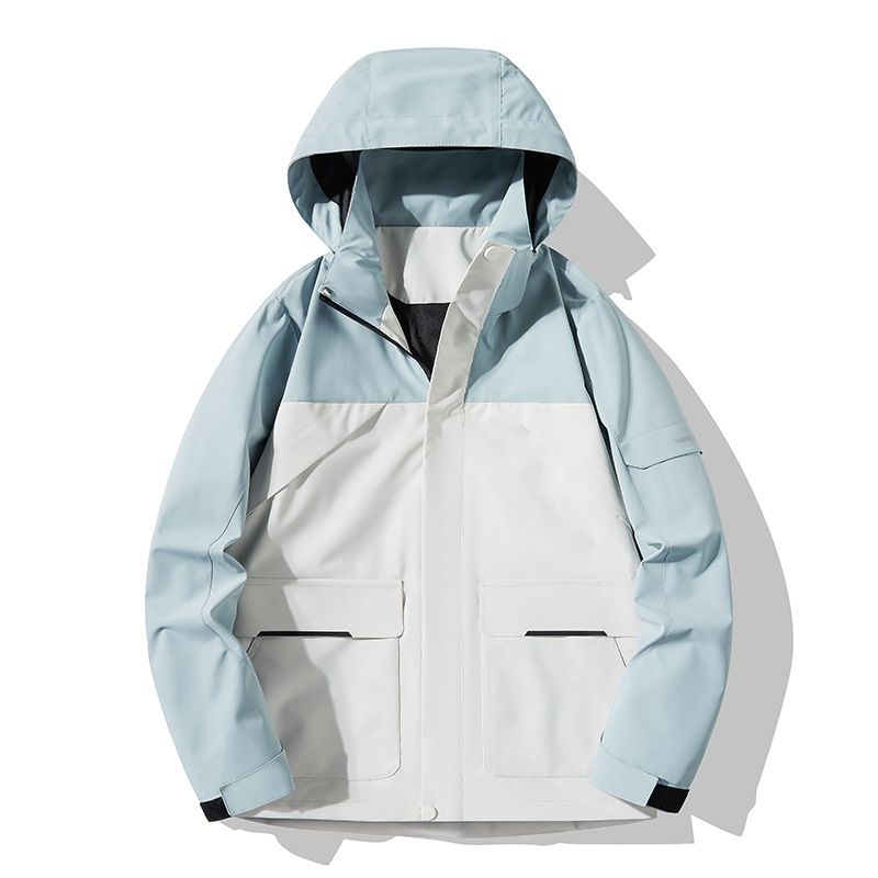 Jac for men women, spring and autumn couple style, travel, mountaineering, sports, breathable single-layer hooded_voghion.com