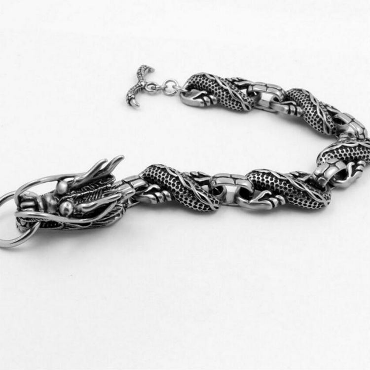Brazalete principal dominante Joyería de pulsera personalizada para hombres_voghion.com