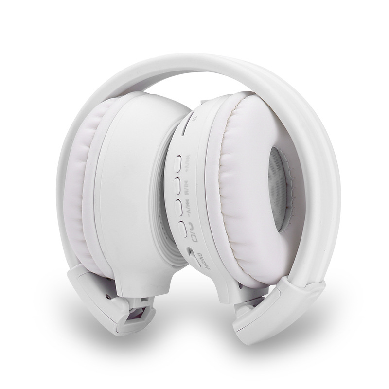 Oniwwertraff Qualitéit Kappgedroe Kaart FM Lauschteren Sport Kabellos Bluetooth Kopfhörer N65BT_voghion.com