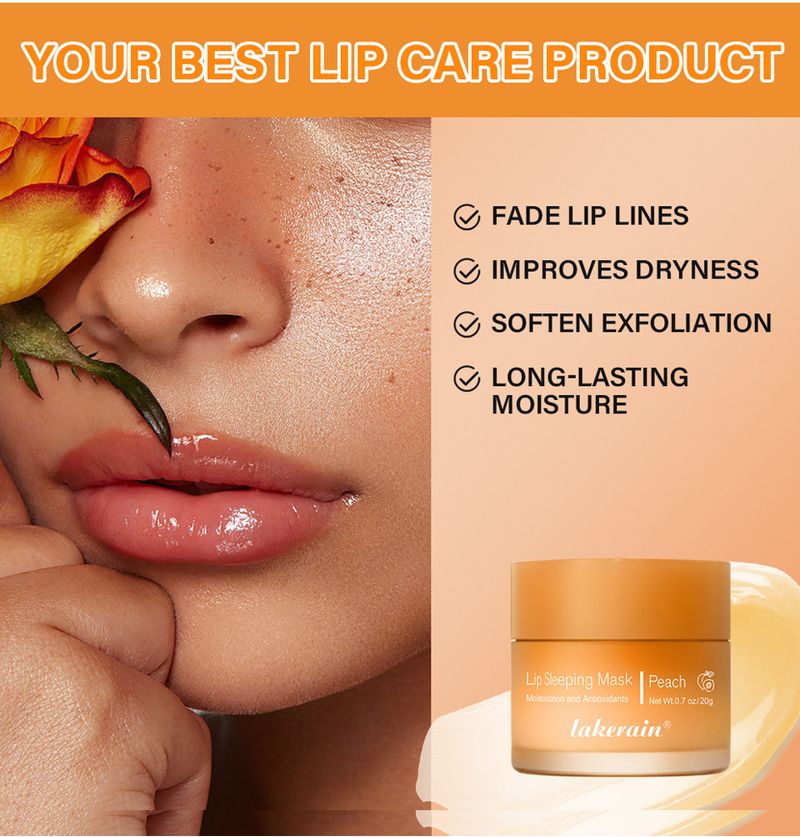 Lip Balm Lakerain Lip Sleeping Mask_voghion.com