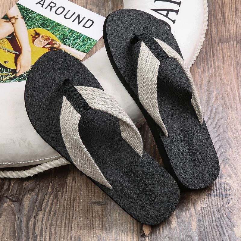 Ciabatte estive di qualità imbattibile, in stile britannico e coreano, da uomo, antiscivolo, per scarpe da spiaggia, sandali oversize alla moda._voghion.com