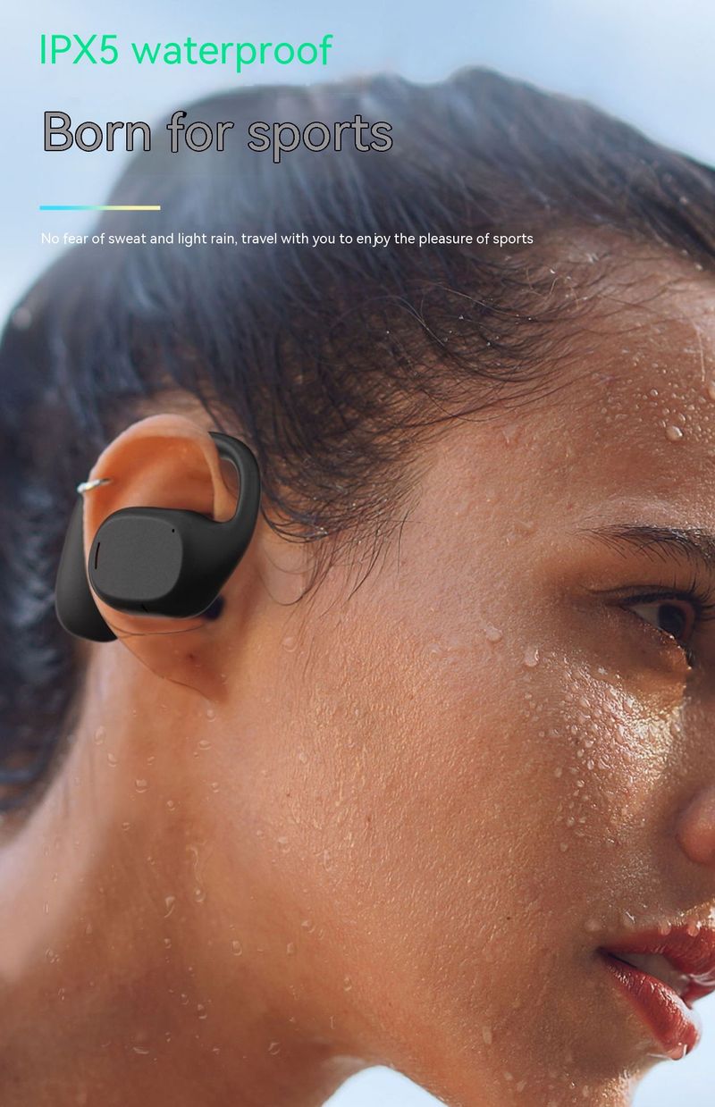 JS270 Running Ear Mounted Bone Conduction Earphones True Wireless Sports TWS Bluetooth OWS_voghion.com