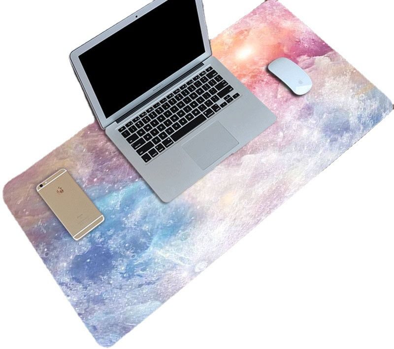 Nordic Marble Large op maat gemaakt, vergroot en verdikt computertafel muiskussen warmte_voghion.com