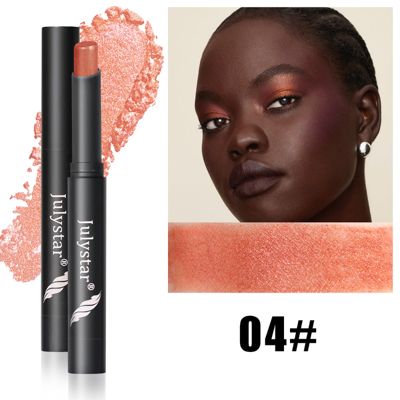 Színes sminkes gyöngyfényű forgó szemceruza, szemhéjfesték javítás, highlighter, ajakfényesítés, univerzális_voghion.com