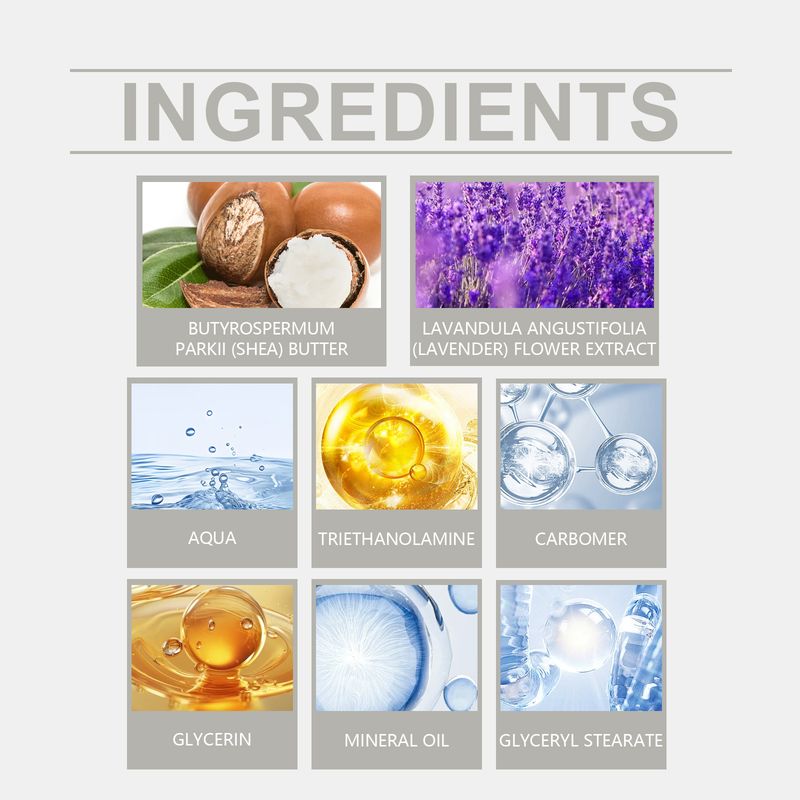 Viareline Lavender Moisturizing Hand Cream Moisturizing And Moisturizing Care For Hand Skin Anti-Dryness Hand Cream_voghion.com