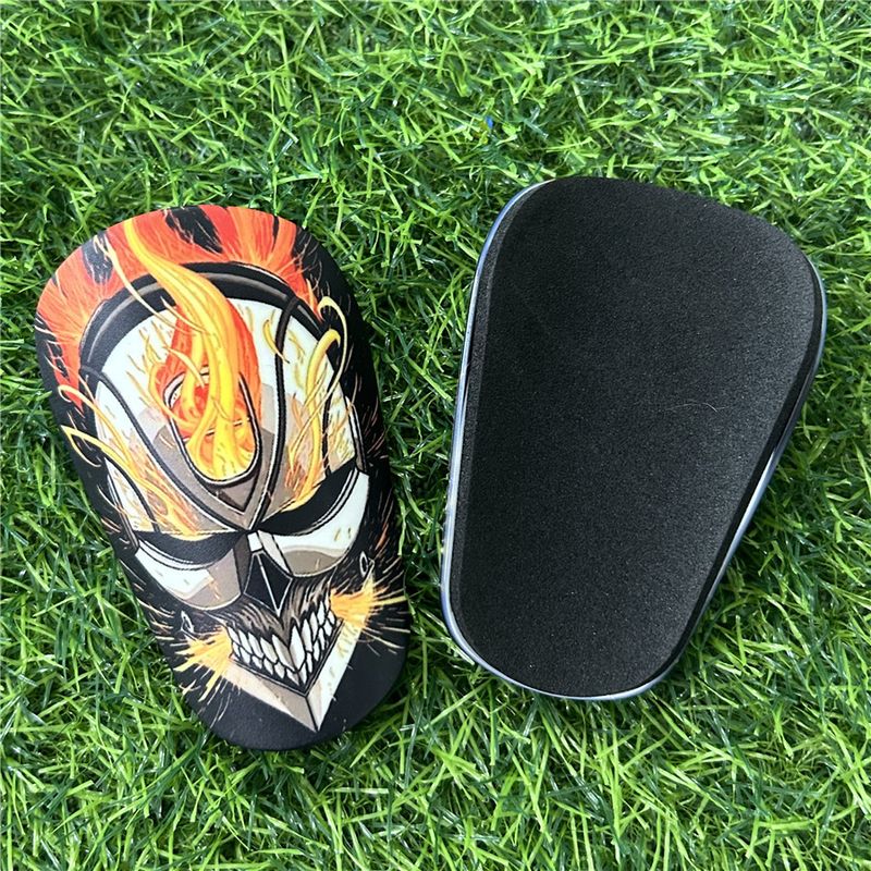 Mini parastinchi per l'allenamento di calcio di ragazzi e bambini - Parastinchi da calcio leggeri e traspiranti con design a nido d'ape (8x5 cm/10x6 cm/12x8 cm)_voghion.com
