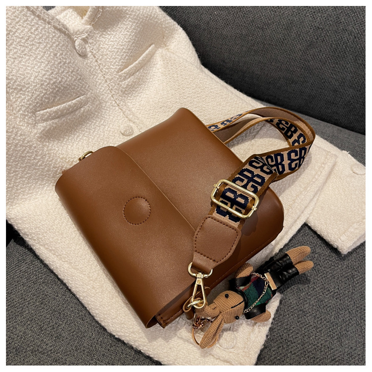 Borsa da donna Borsa a tracolla invernale di nuova moda per donna Borsa a tracolla a tracolla di alta moda con borsa a secchiello_voghion.com