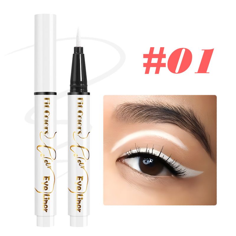 Fit Colors12 Color UV Fluorescent Eyeliner Face Body Paint Pen Stage Party Waterproof_voghion.com