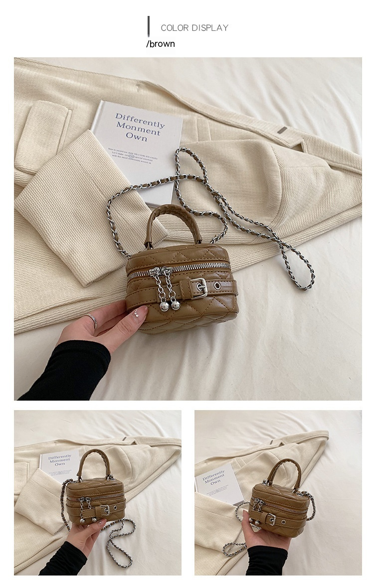 Nova vruća visokokvalitetna mini torba za ženske manjine, dizajn Linge lančića, torba preko jednog ramena, ručna torba u kutiji_voghion.com