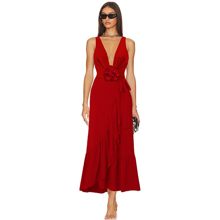 Damenbekleidung Einteiliger Badeanzug Damen Enganliegender Schlanker Retro-Badeanzug Sexy Bauchbedeckender Anzug_voghion.com