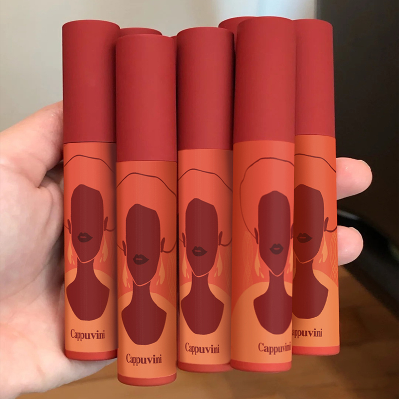 Cores Glitter 6 Matte Lip Gloss Veet Batom Líquido Hidratante À Prova D 'Água de Longa Duração Lip Tint Sem Fa stick_voghion.com