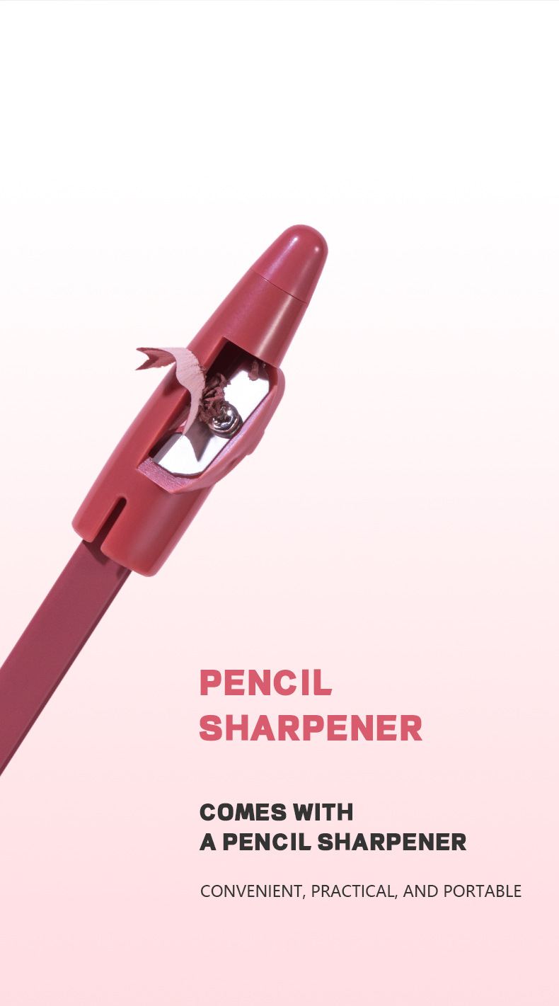 Pudaier 12-teiliges samtmattes Lipliner-Set – wasserfest, Antihaftbeschichtung, langanhaltend, für alle Hauttypen_voghion.com