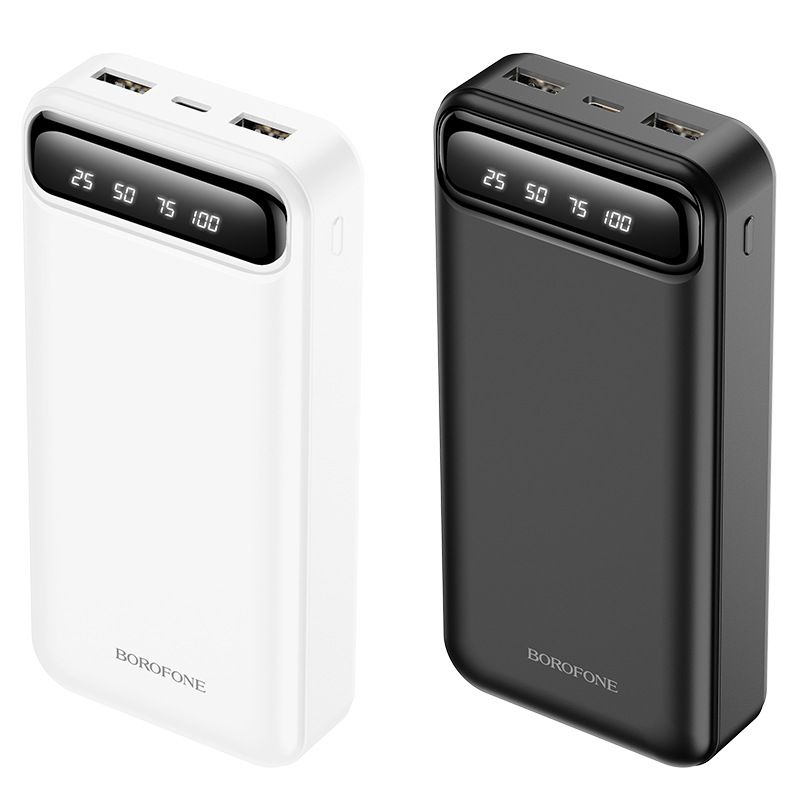 Music Festival BJ14A 20000mAh Large Capacity Mobile Supply LED Light Display Battery Power Bank_voghion.com
