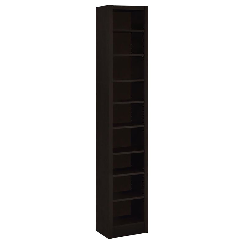 Cappuccino Rectangular Bookcase_voghion.com
