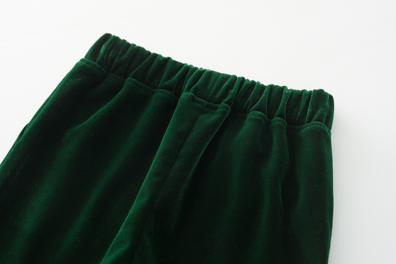 Roupa infantil meninos cavalheiro terno crianças cor sólida colete de três peças terno de bebê vestido de banquete_voghion.com