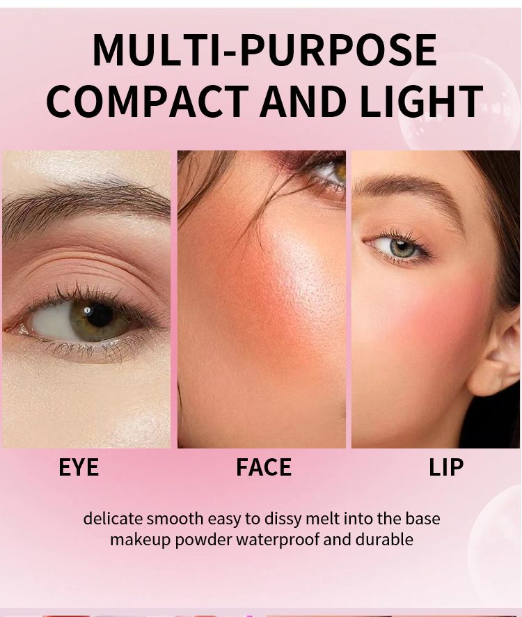 Rougecreme Flüssiges Rouge Rouge Schlamm Aufgedunsenes Rouge Feuchtigkeitsspendend Leicht zu färben Nebelgefühl Nude_voghion.com