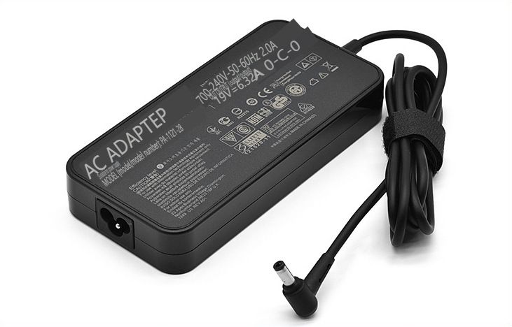 120W Power geschikte adapter voor ASUS laptops 19,5V 6,32A oplader met 5,5x2,5mm, compatibel met ASUS ROG Strix G15/G17, TUF Gaming F15_voghion.com