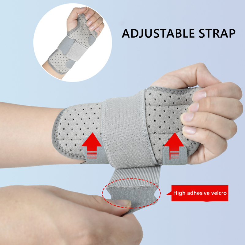 Åndbar håndledsstøtte Professionel skinne Håndledsstøtte Beskyttelsesbånd Gigt Karpaltunnel Forstuvning Hånd Tendinitis Armbånd_voghion.com