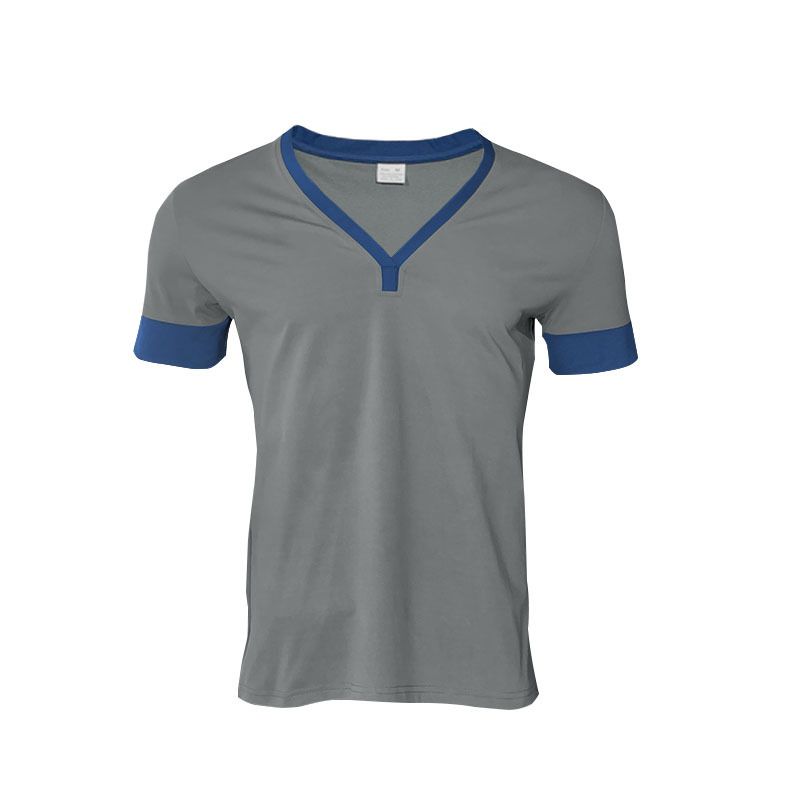 Instagram 2024 Saldi Estivi Maglietta Casual da Uomo a Maniche Corte con Scollo a V e Grandi Righe_voghion.com
