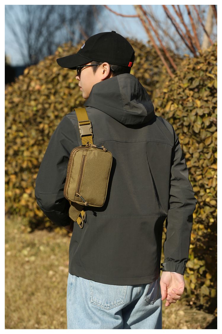 Borsa da jogging da città, alla moda, casual, da donna, in tinta unita, versatile, a tracolla, per sport all'aria aperta, marsupio per cellulare_voghion.com