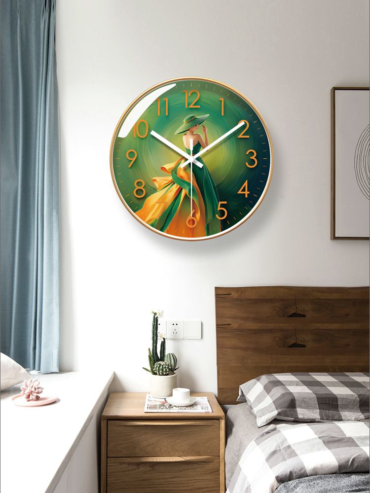 Orologio da parete Yipula 7121, stile nordico, semplice, silenzioso, per soggiorno, personalità creativa_voghion.com
