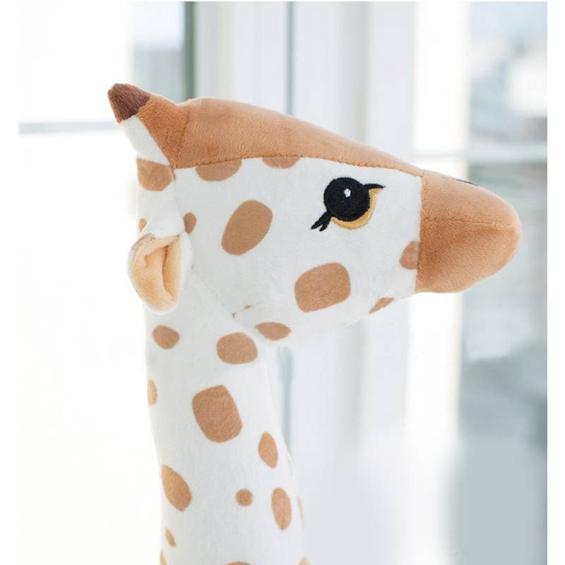 Niedliches Plüsch-Giraffen-Schlafkissen für Kinderzimmer und als Nickerchenhilfe_voghion.com
