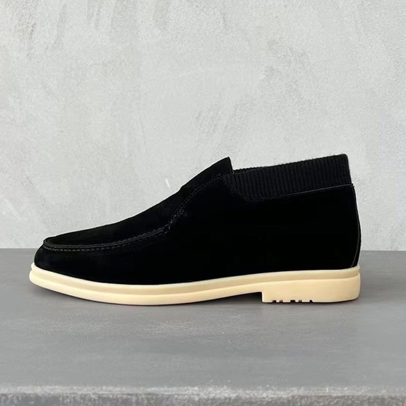 Erkekler İçin Yeni Stil Yeni Slip-On Loafer'lar, Düz, Şık, Günlük, Çok Yönlü, Hafif ve Rahat Ayakkabılar_voghion.com