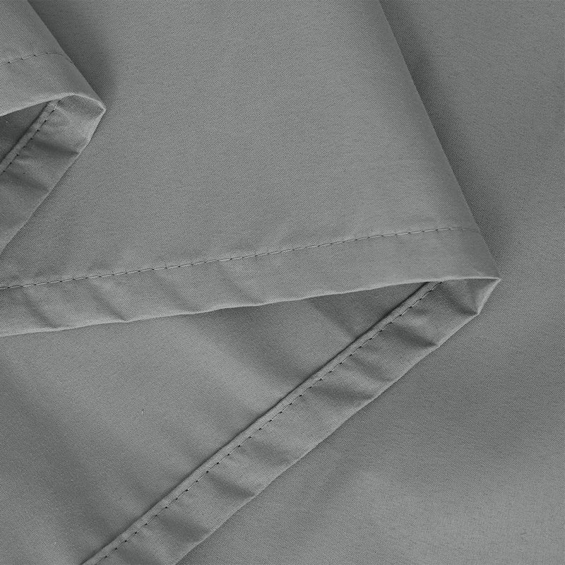 Double Sided Polyester Pongee Full Blackout Perforated Blackout Curtains Finished Curtains_voghion.com