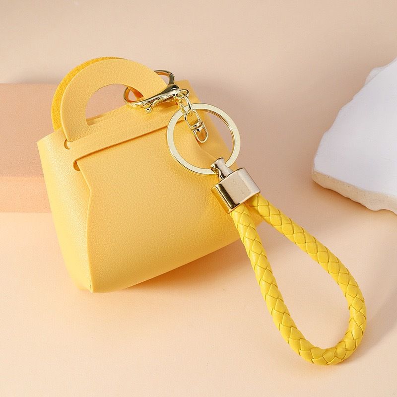 Multi-color Keychain, Change Bag, Hanging Bag, Trinkets, Earphones, Rings, Stud Earrings, Storage Bag._voghion.com