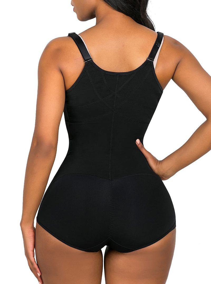 Supply Three-breasted Mesh Shaped Clothes One-piece shapewear butt lifter Cross-border Hot Sale_voghion.com