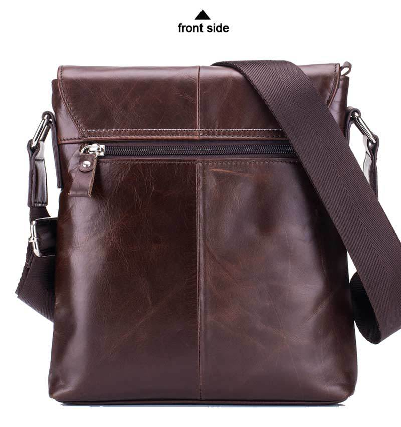 men's leather shoulder messenger top layer cowhide business casual ipad leather computer tablet briefcase_voghion.com