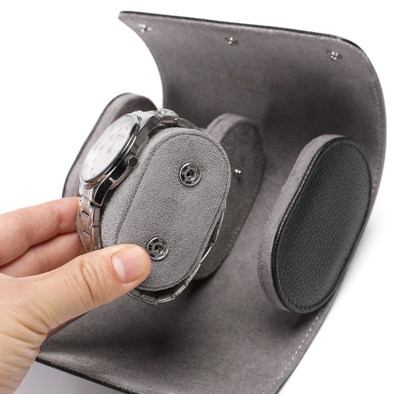 Pu Leather Watch Storage Box 1 2 3 Watch Multi-position High-end Travel Watch Box Bracelet Box Portable Watch Box_voghion.com