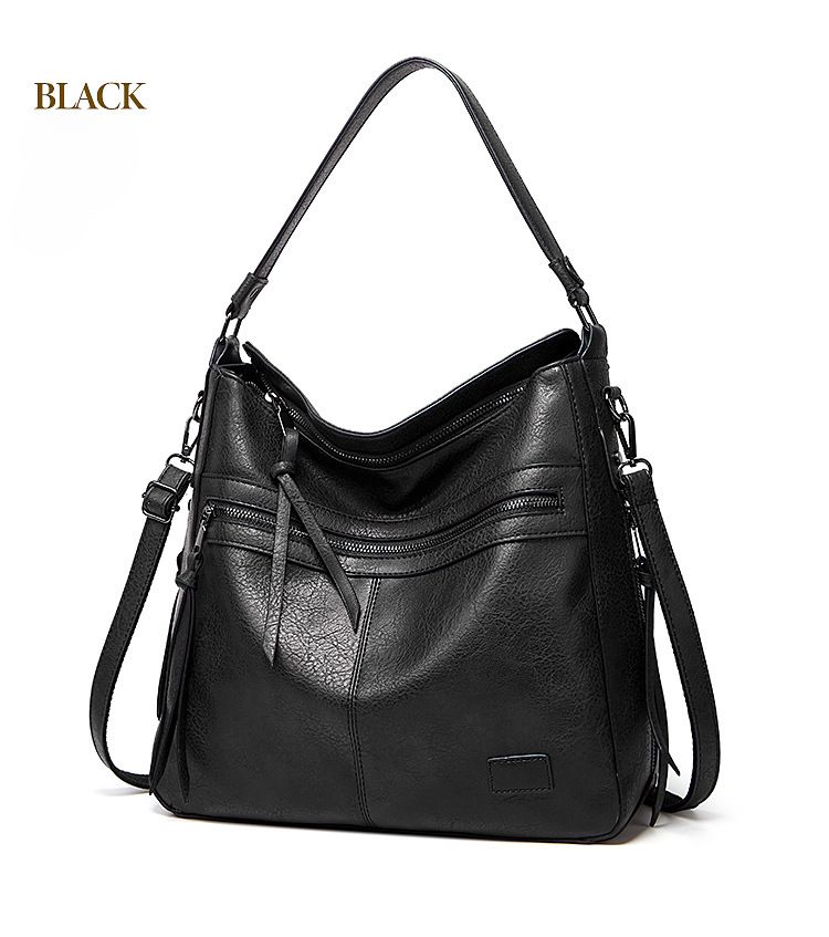 Borsa all'ingrosso nuova borsa da donna in morbida pelle, borsa a tracolla obliqua versatile di grande capacità, borsa tote alla moda_voghion.com