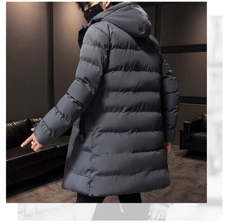 Men's Clothing Cotton-padded Men's Winter Long Coat Fashion_voghion.com